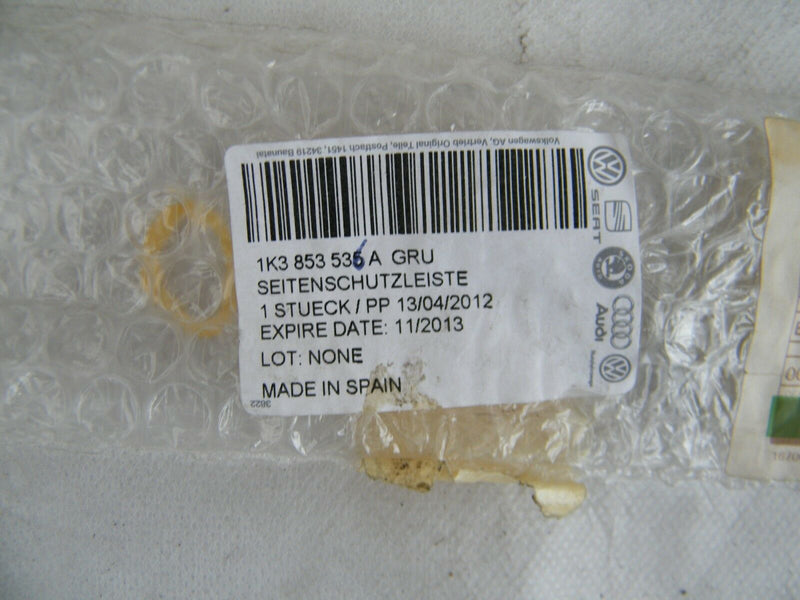 VW GOLF 2004-2009 SIDE MOULDING REAR RIGHT HAND GENUINE 1K3853536A GRU (VW65)
