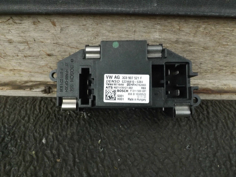VW PASSAT B6 B7 JETTA TIGUAN SCIROCC HEATER BLOWER MOTOR FAN RESISTOR 3C0907521F