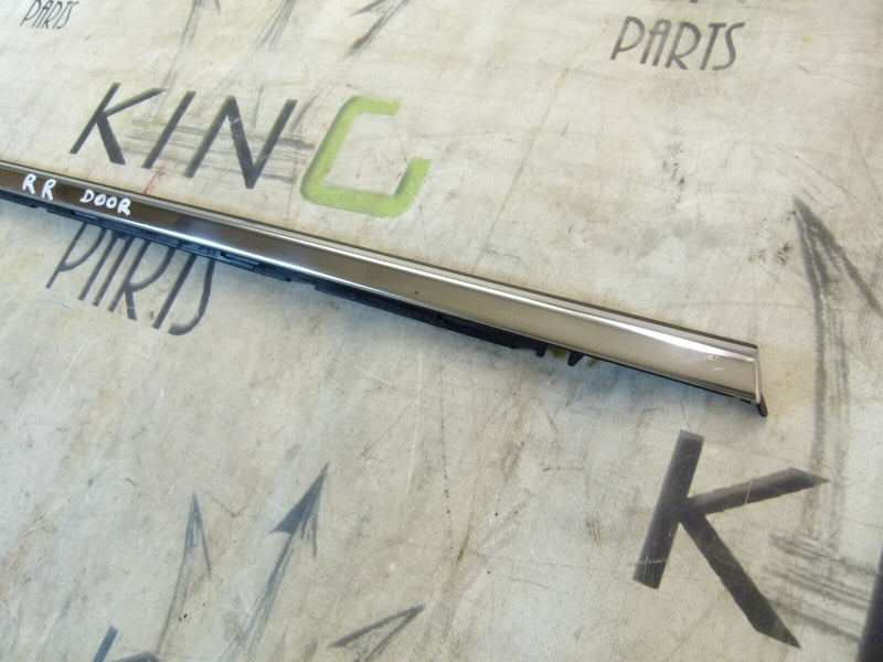 PEUGEOT 308 SW ESTATE 2017-21 REAR RIGHT DOOR MOUDLING TRIM 9800407277