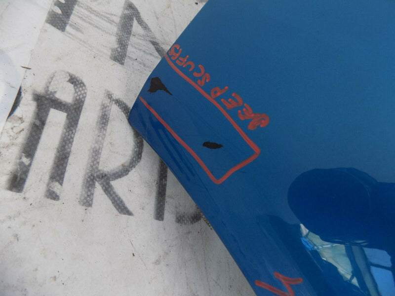 FORD FIESTA VI MK6 MK7 2008-2014 BLUE REAR BUMPER GENUINE 8A61-17906-A