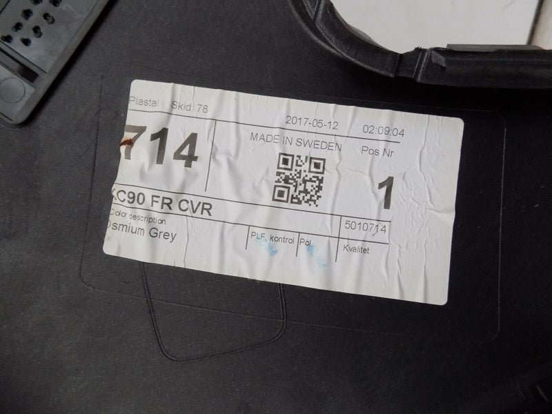 VOLVO XC 90 XC90 2015 2016 2017 GREY FRONT BUMPER GENUINE (3920) KING PARTS