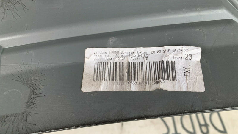 CITROEN C1 2005-2014 SILVER FRONT BUMPER GENUINE 52112-0H040