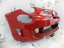 FIAT 500 SPORT 2016-ON FACELIFT FRONT BUMPER RED BADGE TRIM 735619571