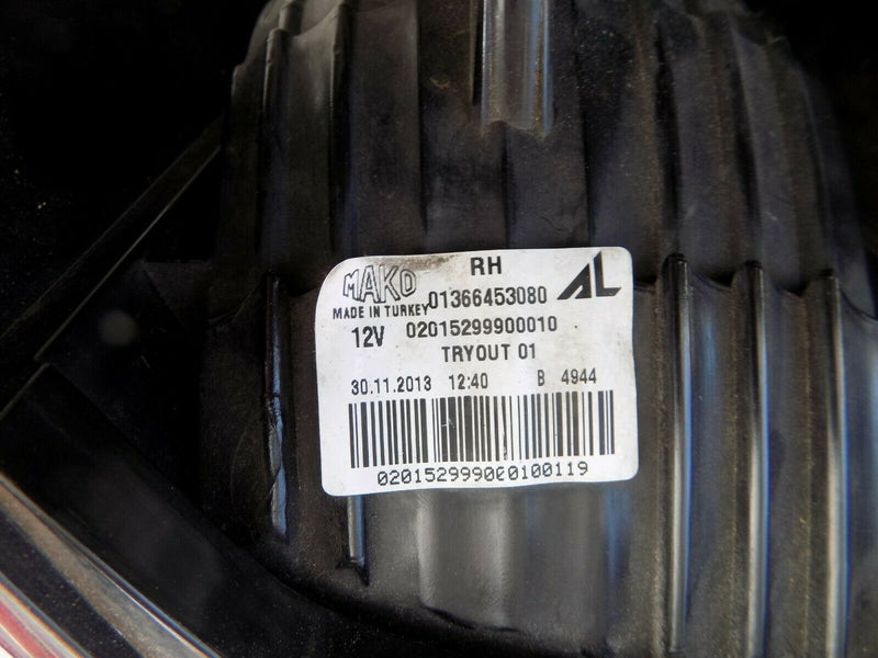 PEUGEOT BOXER MK3 2006-2014 REAR RIGHT LIGHT LAMP 1366453080