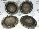 MERCEDES W107 W116 W114 W115 W123- 4x CHROME WHEEL TRIMS CAP COVER GENUINE 14"