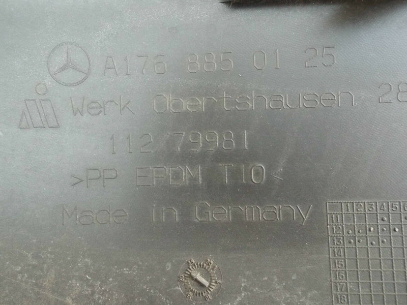 MERCEDES A-CLASS A176 W176 2013-ON REAR BUMPER GENUINE GREY (A8395) A1768850125