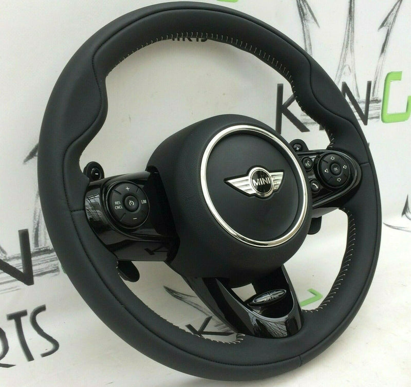 MINI COOPER COUNTRYMAN F60 JCW 2018 GENUINE DRIVER AIRBAG STEERING WHEEL, PADS