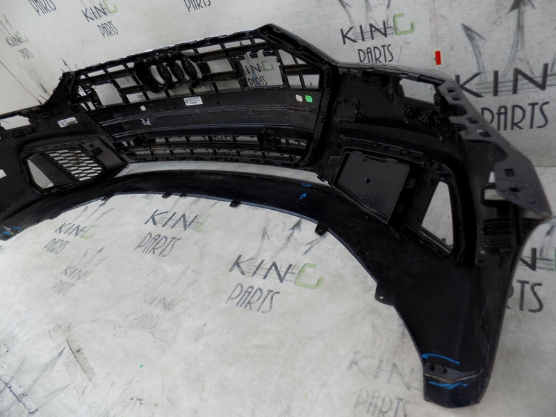 AUDI A7 S-LINE 4K8 C8 2019-ON NAVY BLUE FRONT BUMPER GENUINE 4K8807437