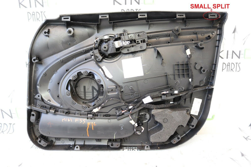 MINI ONE/ S/ COOPER F55 2014-ON 5DR FRONT LEFT DOOR CARD PANEL TRIM INTERIOR RHD
