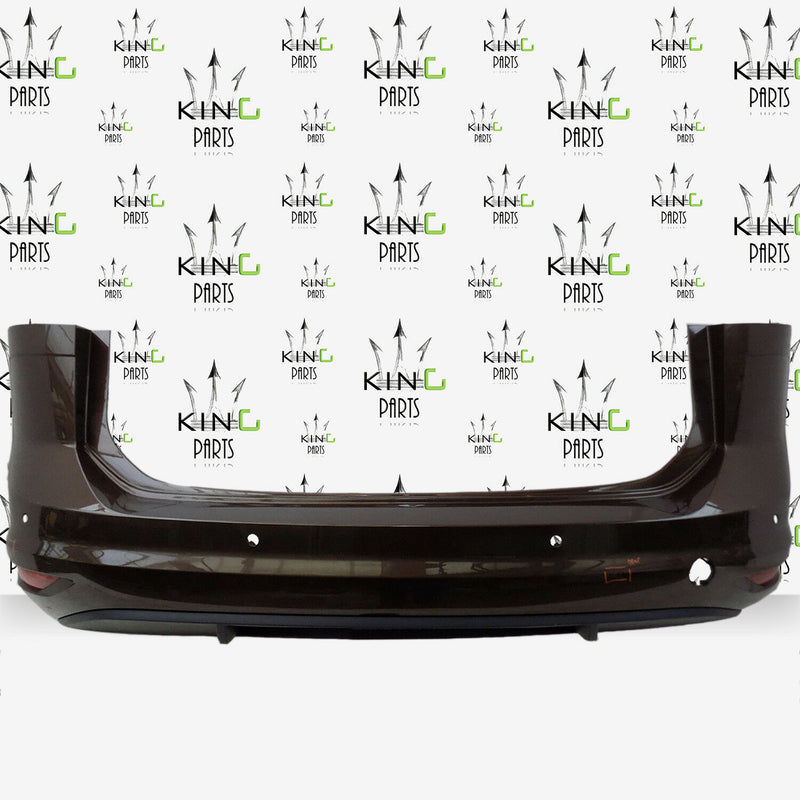 VW TOURAN II MK2 5T 2015-2018 BROWN REAR BUMPER GENUINE PDC 5TA807421AB