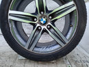 BMW F20 17" ALLOY WHEEL RIM 7.5J ET43 & TYRE 225/45/18 6850151