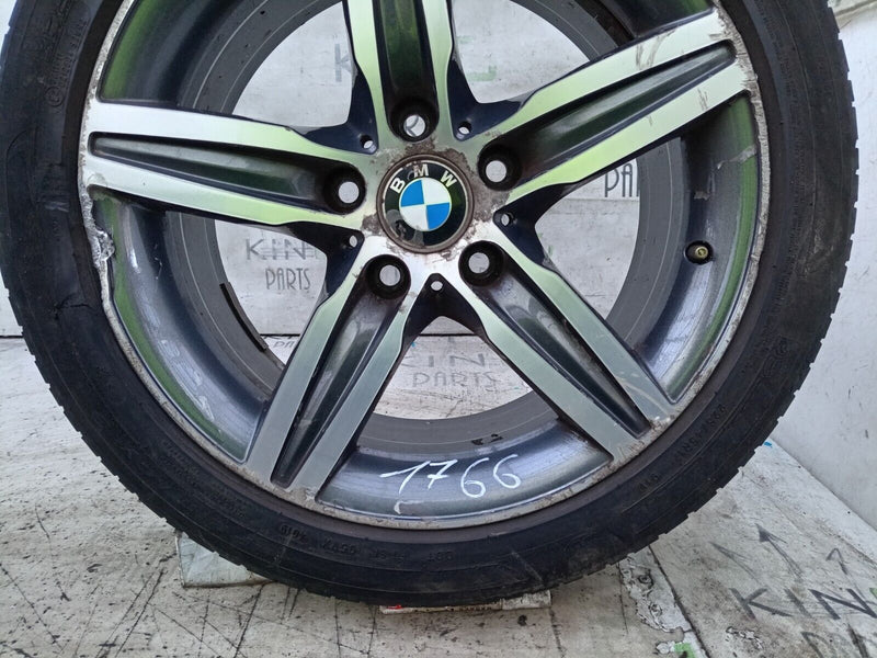 BMW F20 17" ALLOY WHEEL RIM 7.5J ET43 & TYRE 225/45/18 6850151