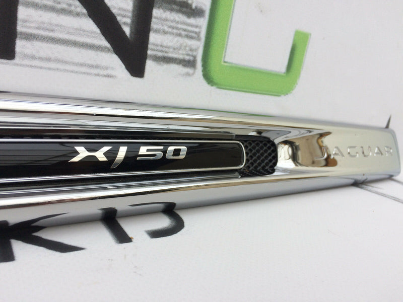 JAGUAR XJ XJ50 2019 LEFT SIDE WING FENDER TRIM VENT CHROME GRILL GX63-280B11-AD