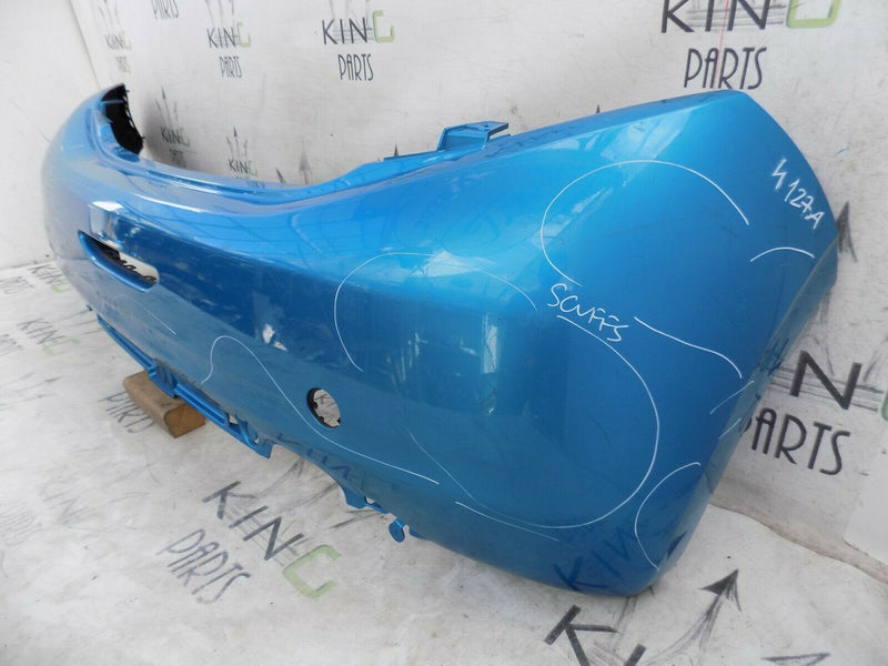 PEUGEOT 208 2012-2019 REAR BUMPER IN BLUE 9673271377 GENUINE