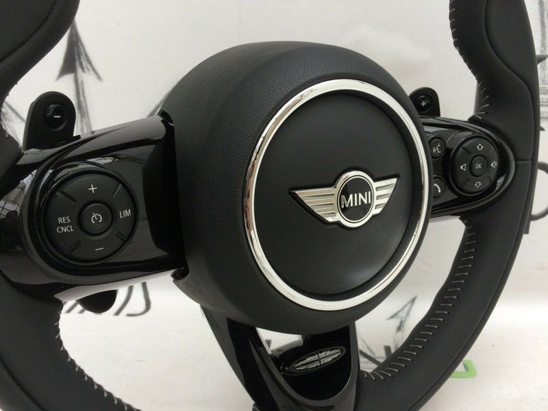 MINI COOPER COUNTRYMAN F60 JCW 2018 GENUINE DRIVER AIRBAG STEERING WHEEL, PADS