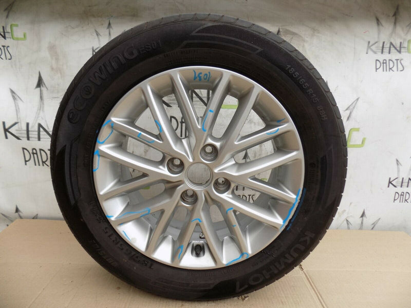 KIA RIO 2017-ON 15" ALLOY WHEEL 6Jx15 ET46+TYRE 185/55 R15 52910-H8150