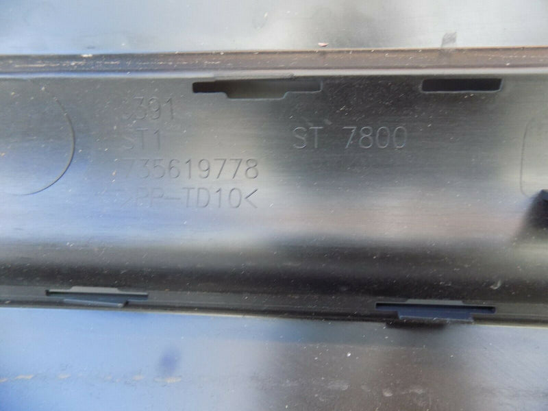 FIAT 500 2015-ON FACELIFT REAR BUMPER GREY *NO PDC* 735619778