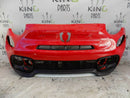 FIAT 500 ABARTH 595 2016-UP FCL FRONT BUMPER RED+GRILL OEM 735633044