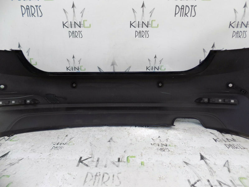 BMW 3 SERIES F30 2015-19 SPORT LINE LCI REAR BUMPER PDC HOLE BLUE 7384449