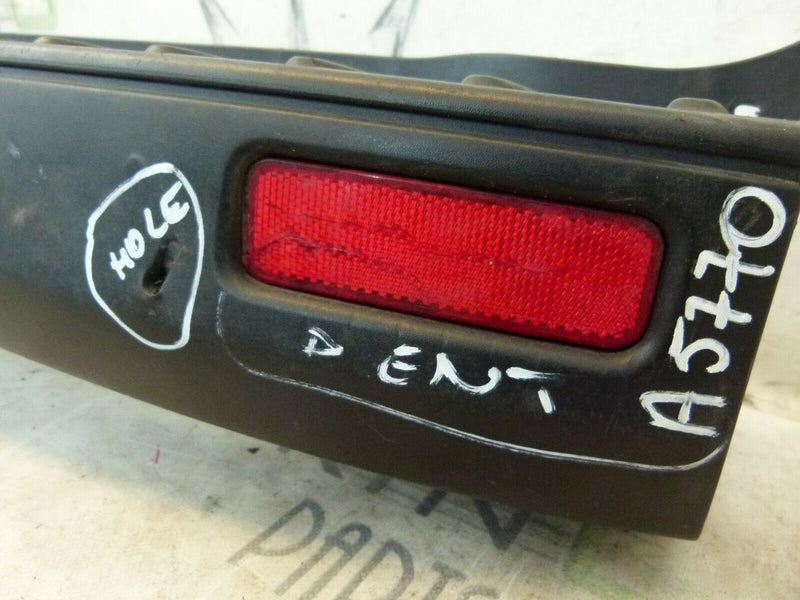 FORD TRANSIT CUSTOM 2012-2018 BLACK REAR BUMPER GENUINE BK21-17E962