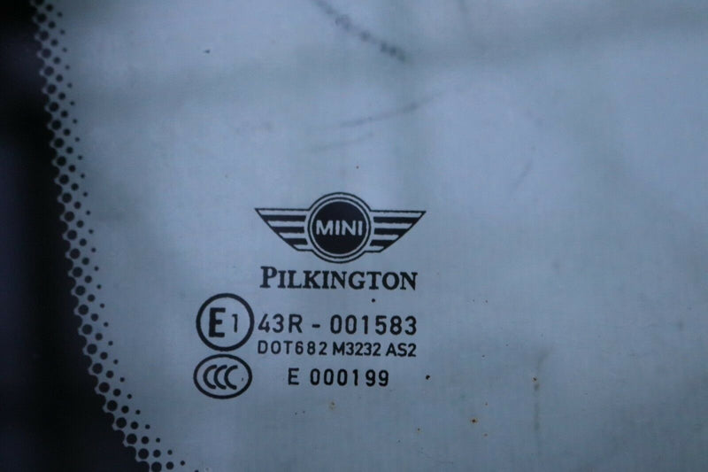 MINI COUNTRYMAN R60 2010-2016 REAR RIGHT QUARTER WINDOW GLASS