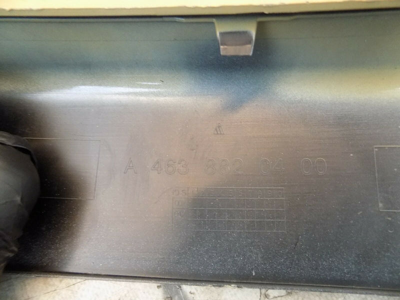 MERCEDES-BENZ G CLASS W463 2018 + FRONT RIGHT WHEEL ARCH TRIM FLARE A4638820400