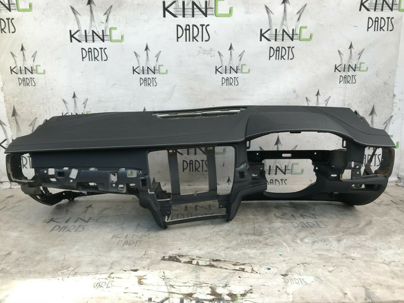 VOLVO S90 V90 2017-2022 GREY LEATHER DASHBOARD WHITE THREAD 31366570