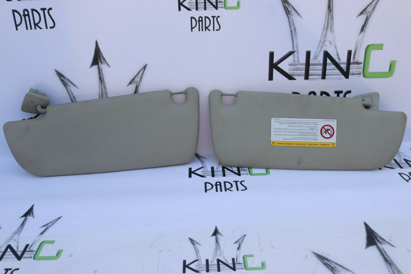 SAAB 93 9-3 2003-2008 PAIR OF SUN VISOR DRIVER AND PASSENGER SIDE 78343D521