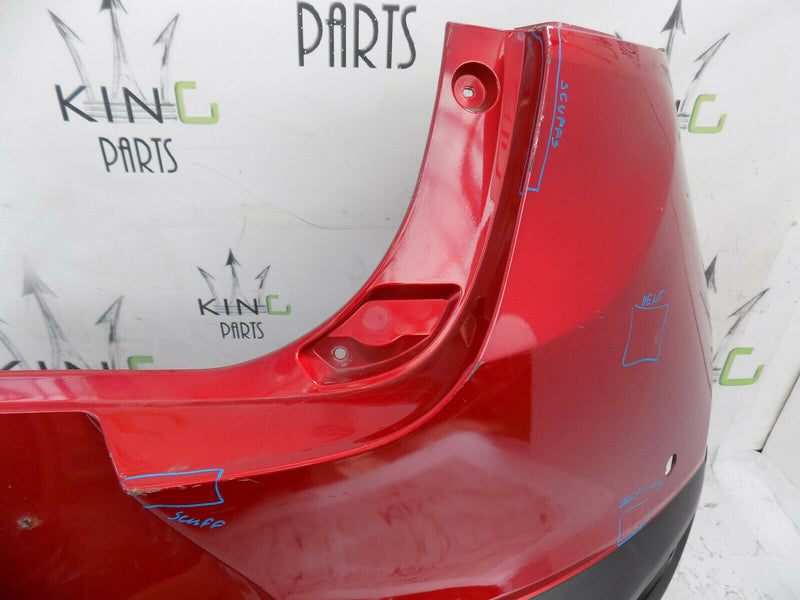 MAZDA CX-3 CX3 2015 2016 2017-ON RED REAR BUMPER GENUINE PDC DF8G-50221