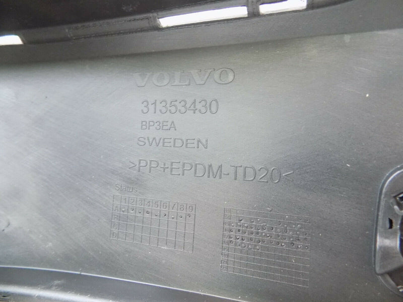 VOLVO XC90 II R-DESIGN 2014-2018 BLACK REAR BUMPER GENUINE PDC 31353430