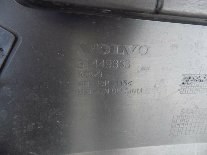 VOLVO XC40 2018 BLACK LOWER REAR BUMPER GENUINE 6x PDC 31449333