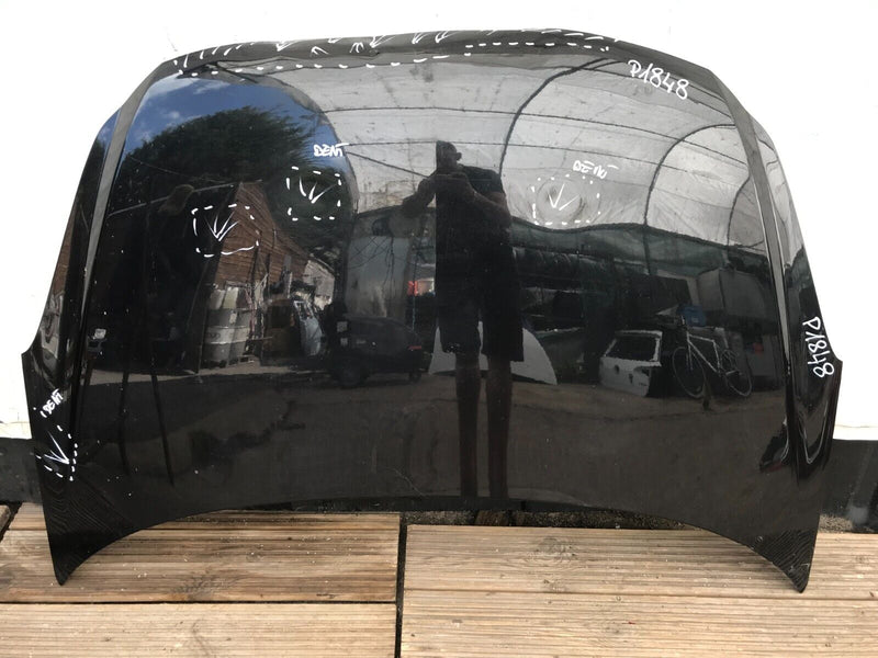 VAUXHALL CORSA D 2006-2014 GENUINE BONNET HOOD PANEL in BLACK