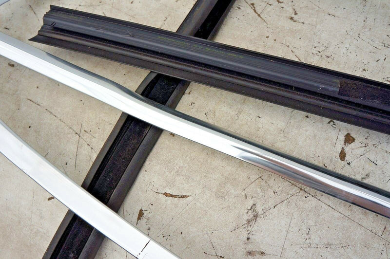 BMW 5 SERIES F10 2010-2017 REAR RIGHT DOOR WINDOW MOULDING TRIM CHROME KIT