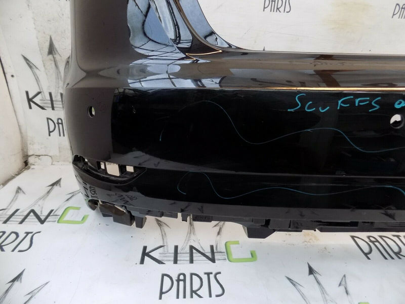 AUDI A3 8V 8V4 SPORTBACK 2017-2018 BLACK REAR BUMPER GENUINE 8V4807511L