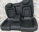 AUDI A5 MK1 COUPE 2007-2015 REAR SEAT & BACKREST BLACK LEATHER GENUINE