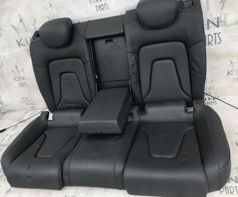 AUDI A5 MK1 COUPE 2007-2015 REAR SEAT & BACKREST BLACK LEATHER GENUINE