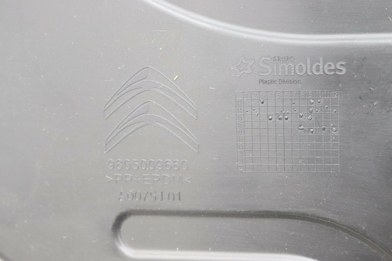 CITROEN C4 CACTUS 2014-18 FRONT RIGHT SPLASH MUD GUARD COVER 9805009680 /S42-34