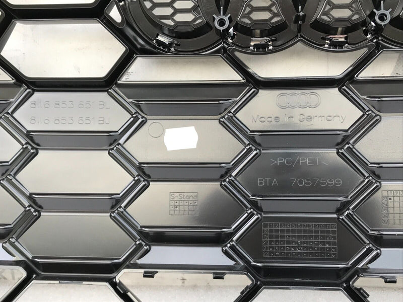 AUDI A5 S5 8W LCI S-LINE 2020  FRONT BUMPER GRILL RADIATOR GRILLE 8W6853651