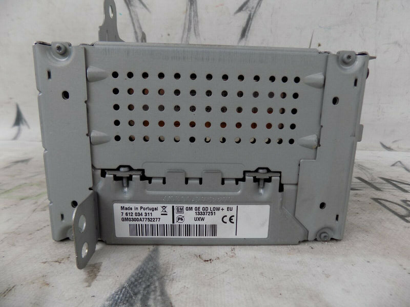 VAUXHALL INSIGNIA 2008-16 2.0 CDTi SAT NAV RADIO CD PLAYER HEAD UNIT 13337251