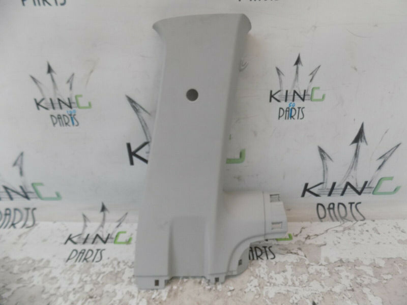 11-16 VW UP  OS DRIVERS B PILLAR SEAT BELT SURROUND TRIM 1S3867244B