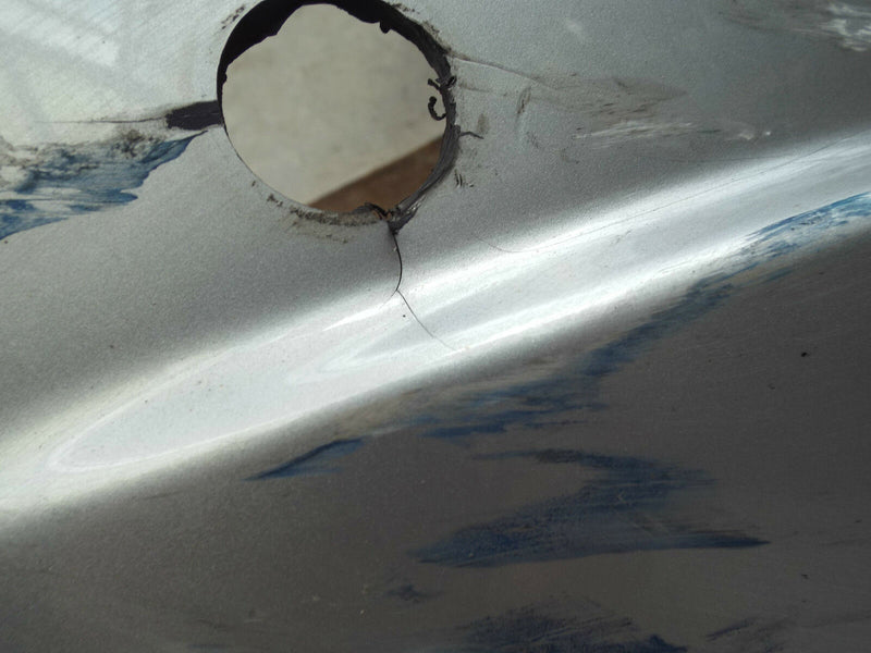 Honda Civic 2006- 2009 Rear Bumper Genuine Silver (A1227)
