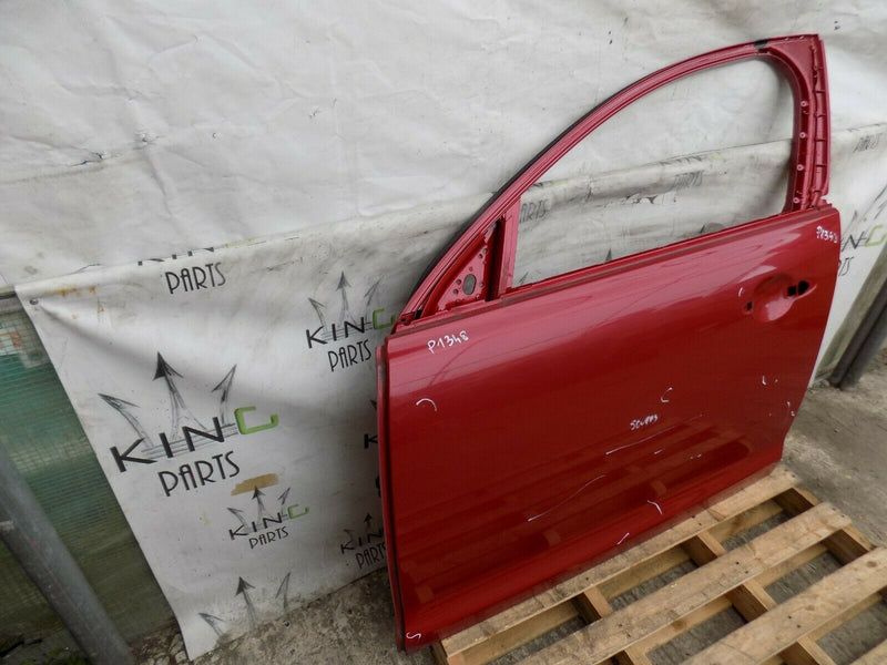 JAGUAR XJ (X351) 2010-2019 FRONT LEFT DOOR PANEL IN RED - GENUINE