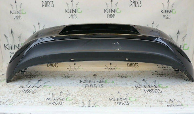 VW GOLF VII MK7 2013-2016 BLACK REAR BUMPER GENUINE PDC HOLES 5G6807421