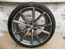 AUDI RS4 B8/B9 20" INCH RIM ALLOY WHEEL WITH TYRE SATIN GREY/DIAMOND CUT
