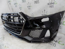 AUDI A7 S-LINE 4K8 C8 2019-ON BLACK FRONT BUMPER GENUINE 4K8807437