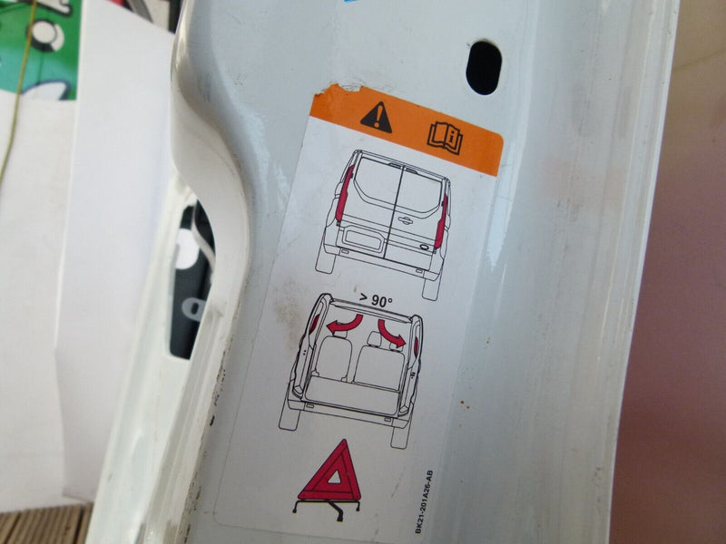 FORD TRANSIT LWB LOW ROOF 13-22 GENUINE REAR DOOR PANEL RIGHT DRIVER SIDE