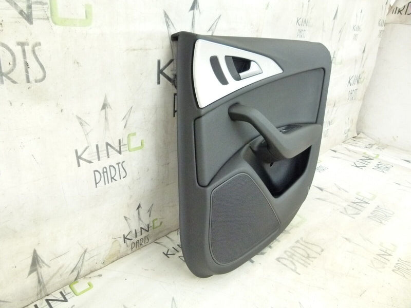 AUDI A6 C7 2011-2014 AVANT REAR DOOR CARD BLACK RIGHT DRIVER SIDE O/S 4G0867306