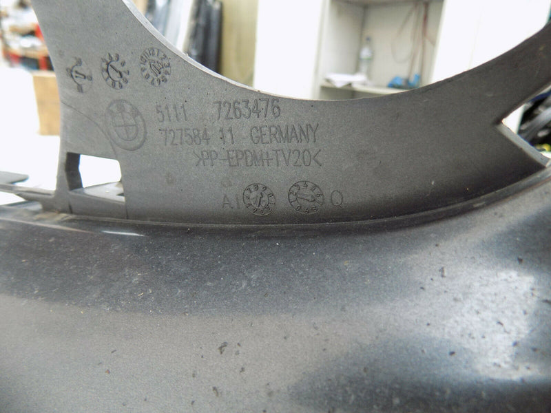 BMW 3 SERIES F30 F31 SPORT 2012-2014 GREY FRONT BUMPER GENUINE 7263476