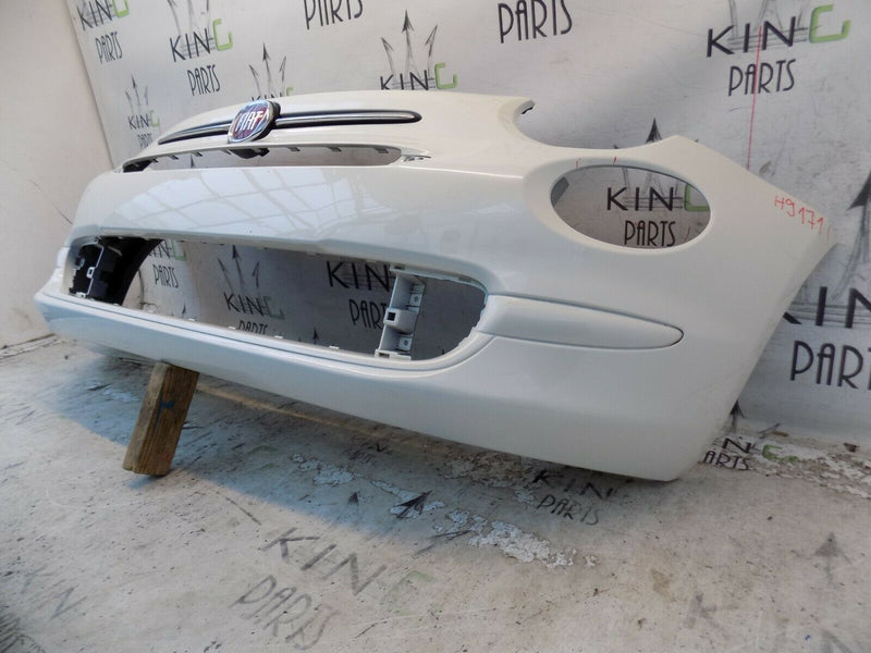 FIAT 500 POP 2015-ON FACELIFT FRONT BUMPER IN WHITE GENUINE 735619476