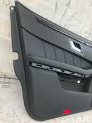 MERCEDES W212 2010-15 FRONT DOOR LEATHER CARD COVER LEFT PASSENGER SIDE